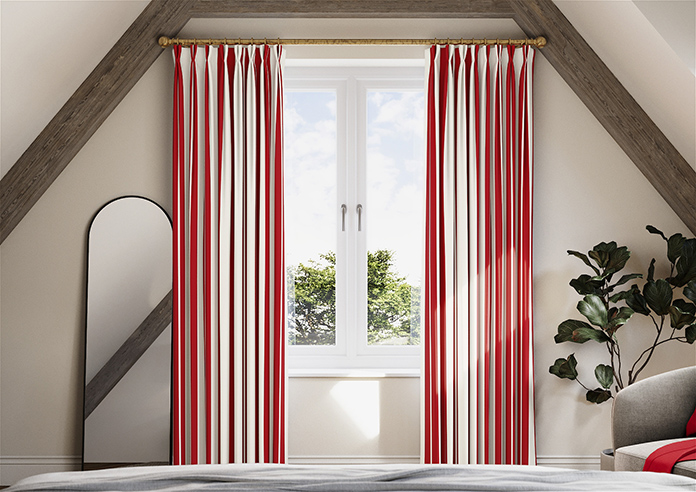 The British Stripe Co. Edward, London No.1 - Made to Measure Curtains - Image 3